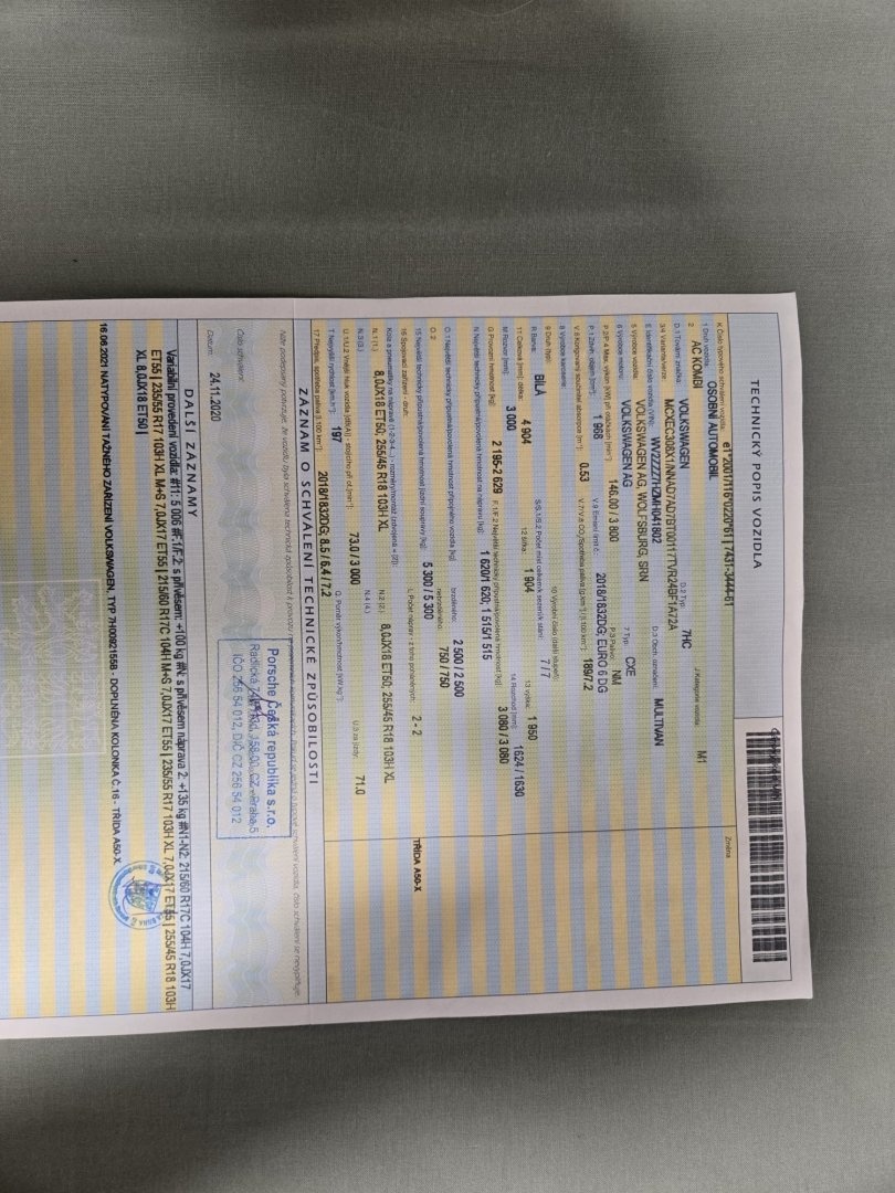 Volkswagen Multivan 2.0TDi,4x4 Highline 1.Majitel, ČR - 10