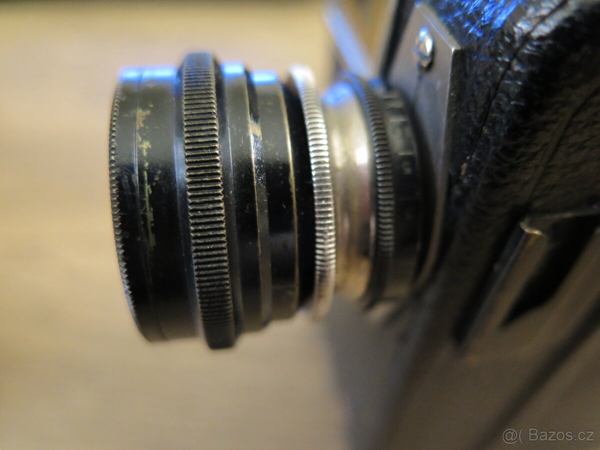 Pathé Motocamera - starožitná filmová kamera 9,5 mm 1928 - 10