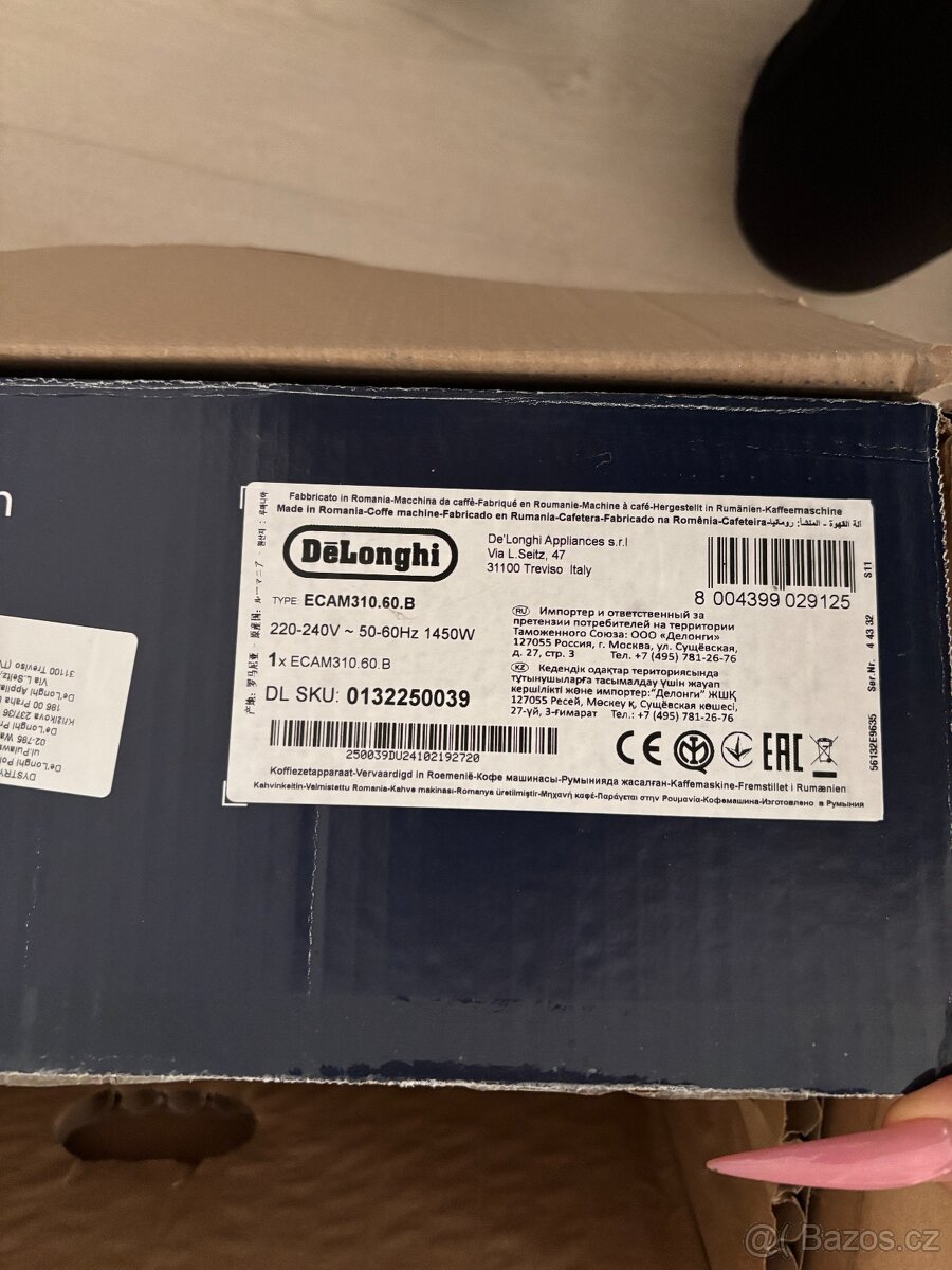 Automatický kávovar De'Longhi Magnifica S Smart stříbrný - 10