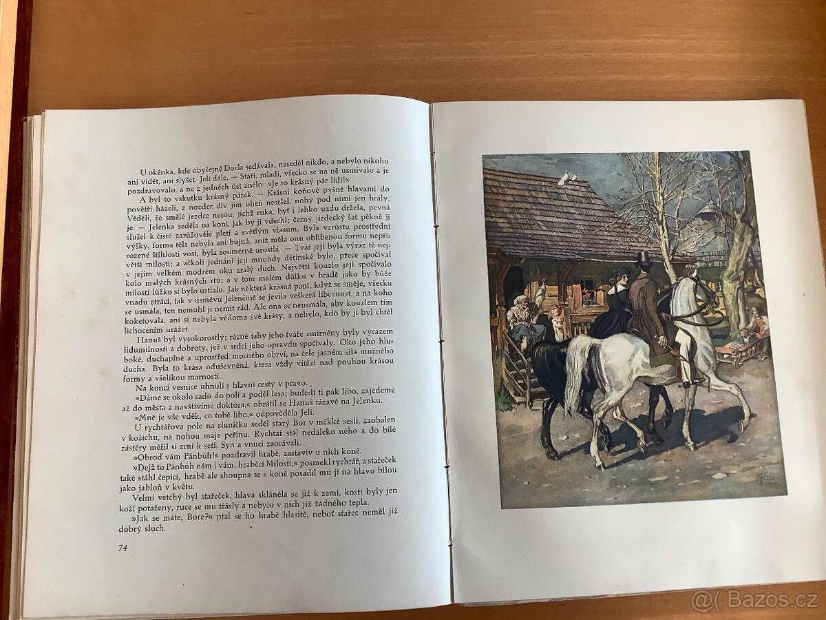 Božena Němcová: Pohorská vesnice, Česká grafická unie, 1921 - 10