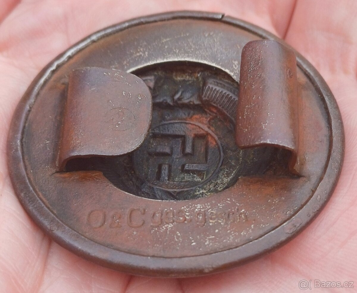 SS opasková přezka důstojník - allgemeine - 10
