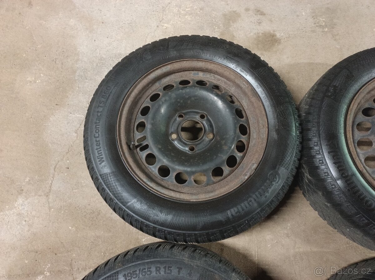 Opel 15 5x110 zimní sada 195/65 15 - 10