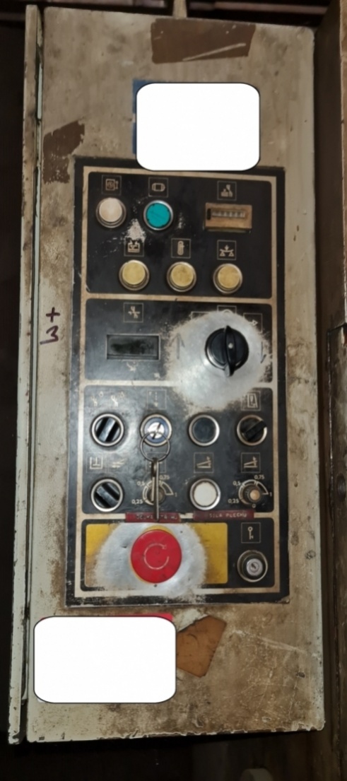 CNTA 3150/10 A, rok 1981 - tabulové nůžky - 10