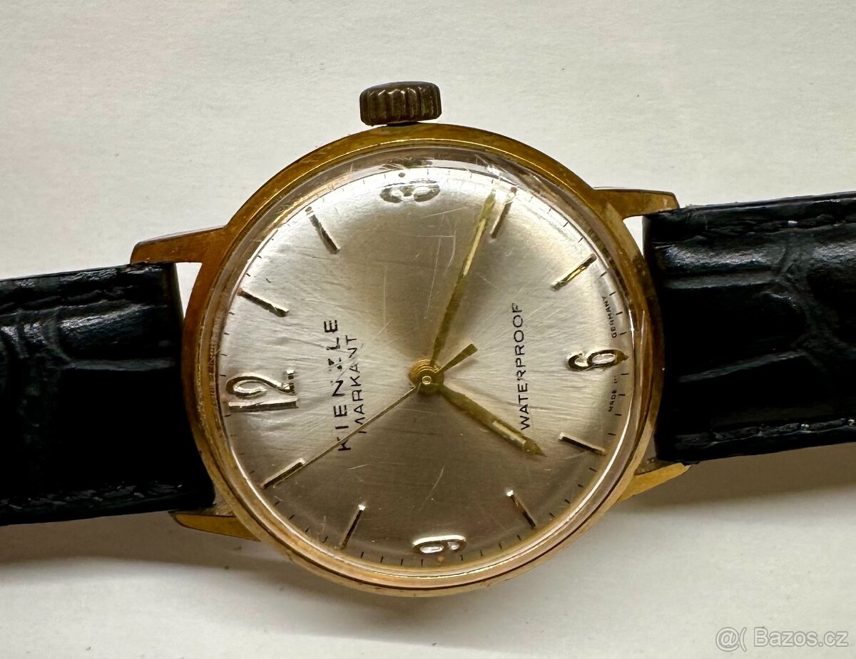 VINTAGE náramkové hodinky mechanické KIENZLE funkční - 10