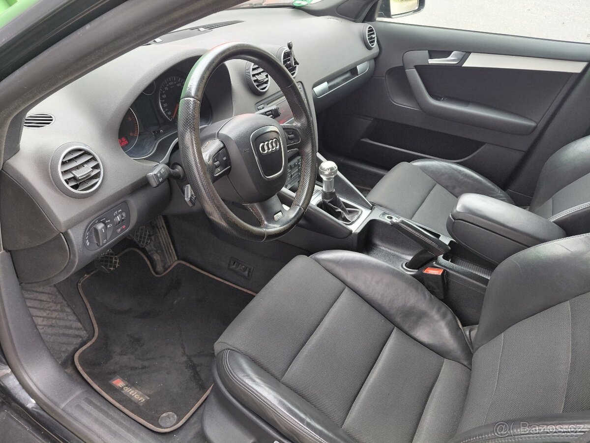 AUDI A3 2.0TDI 103 kW S-LINE r. 08 PO ROZVODECH, VELMI PĚKNÝ - 10