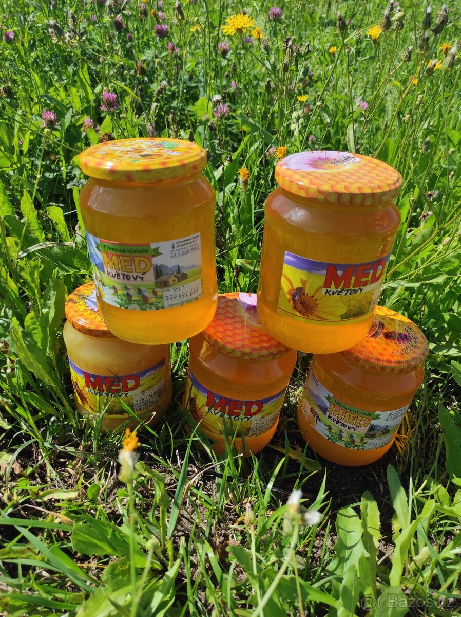 Včelí med květový,lesní,květový ,pastovaný - 10