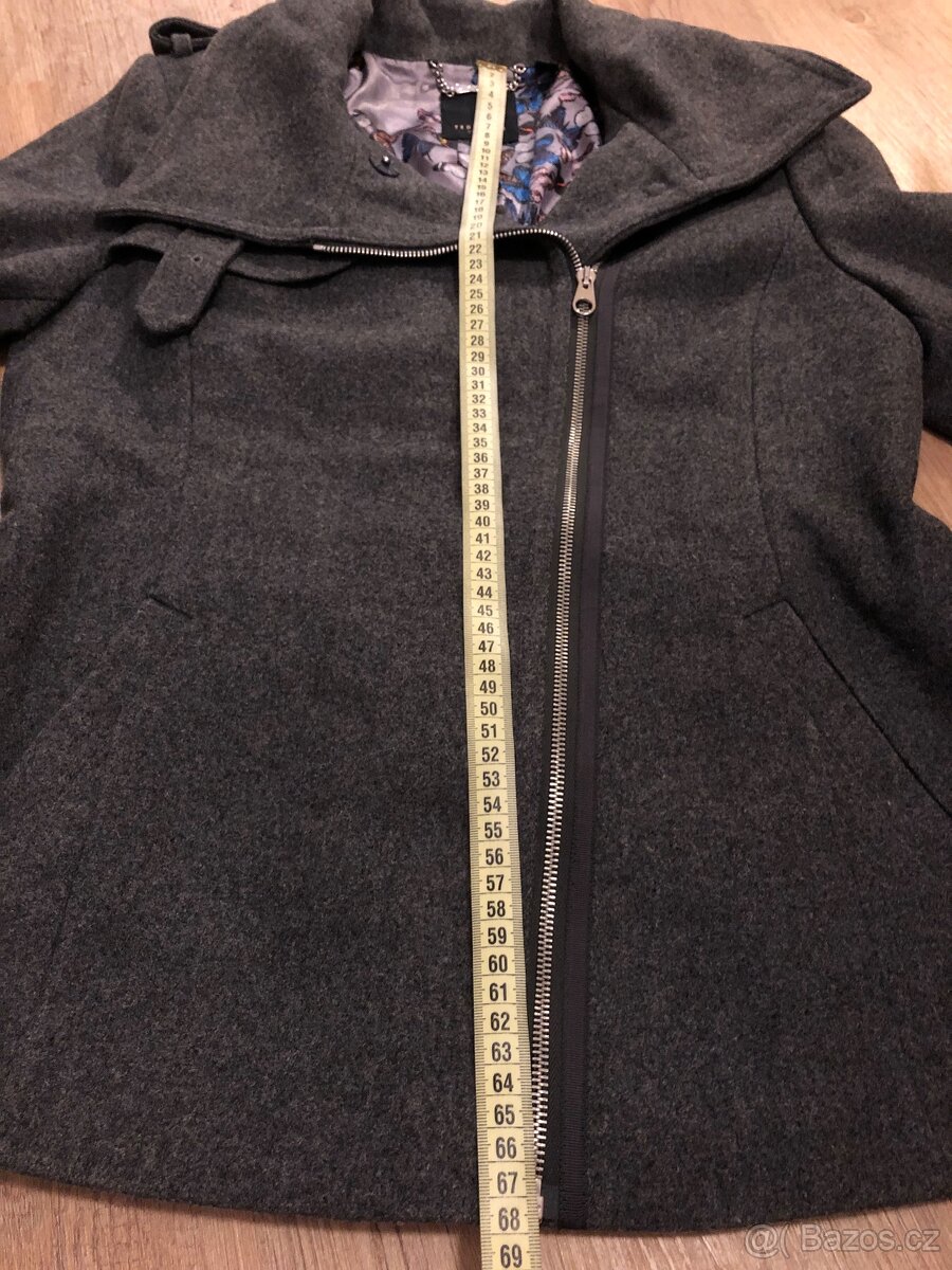 Vlněný zimní dámský kabát Ted Baker - 10