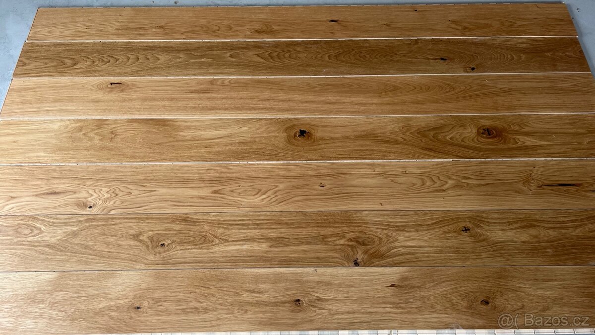Dřevěná podlaha dub, 1.jakost, rustyk - 10