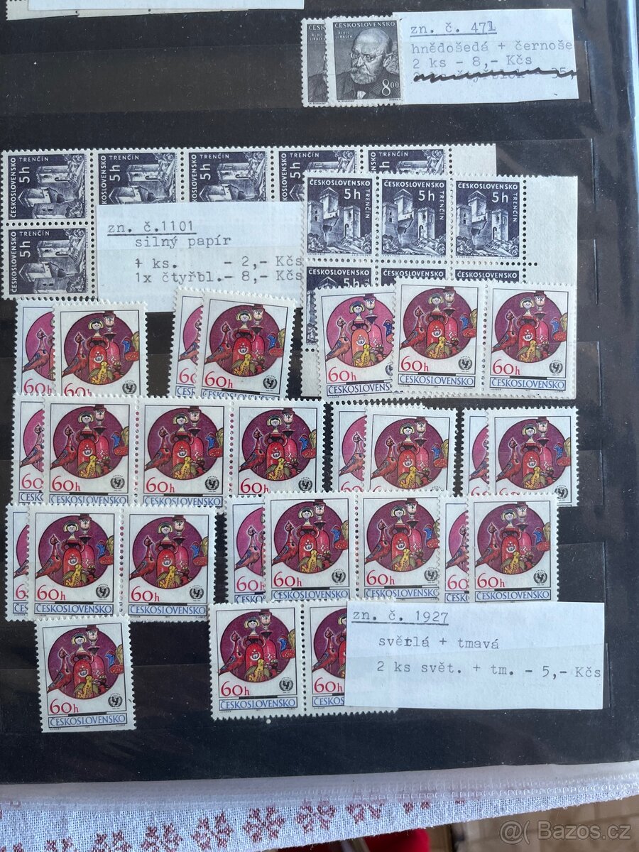 Zvláštnosti ČS. Známek - 10