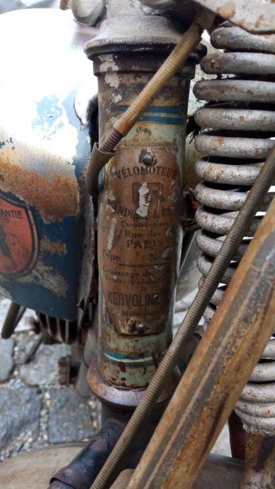 Motocykl MR. 40 léta. - 10