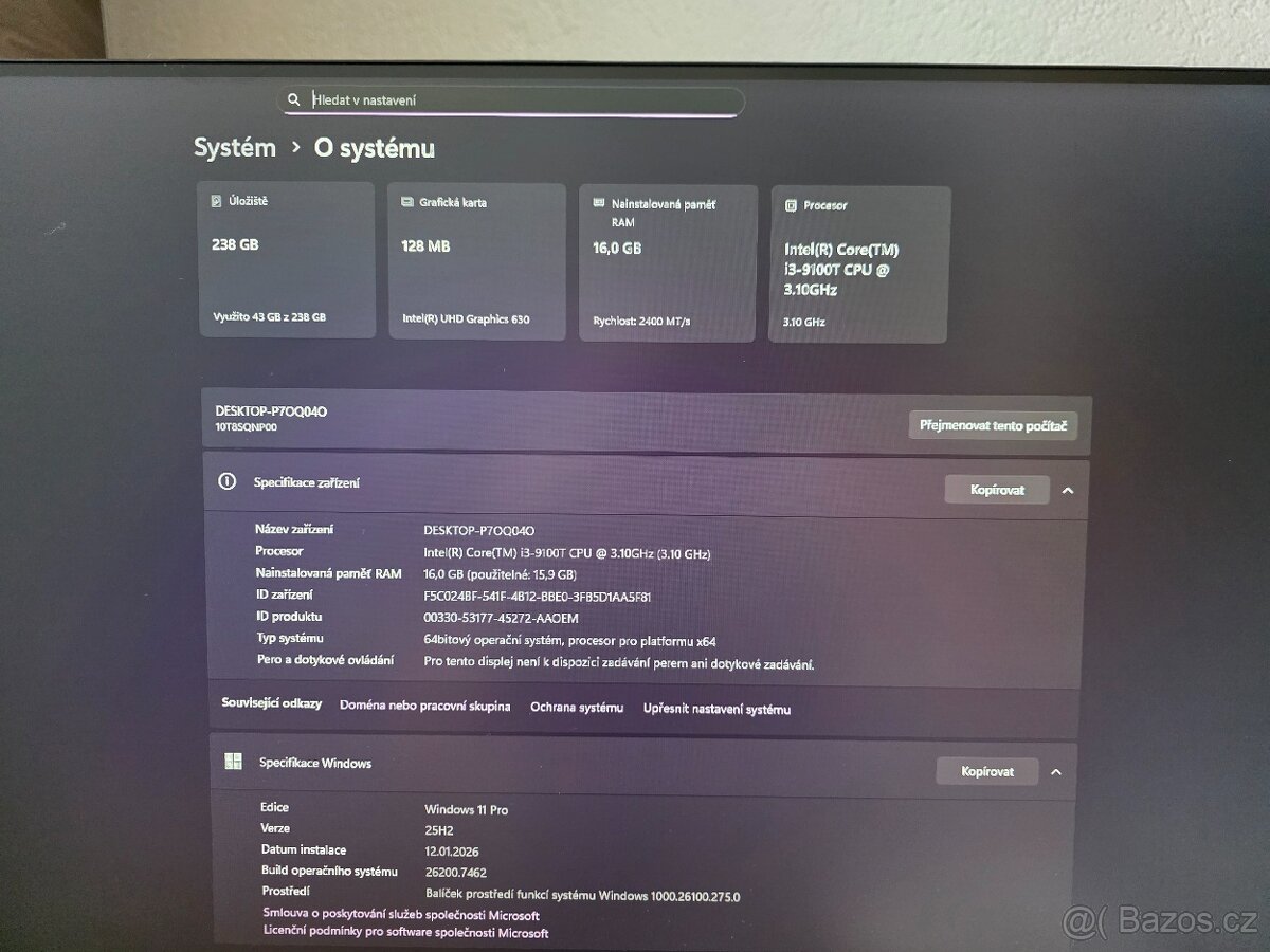 WIFI micro PC Lenovo 16GB RAM Windows 11pro - 10