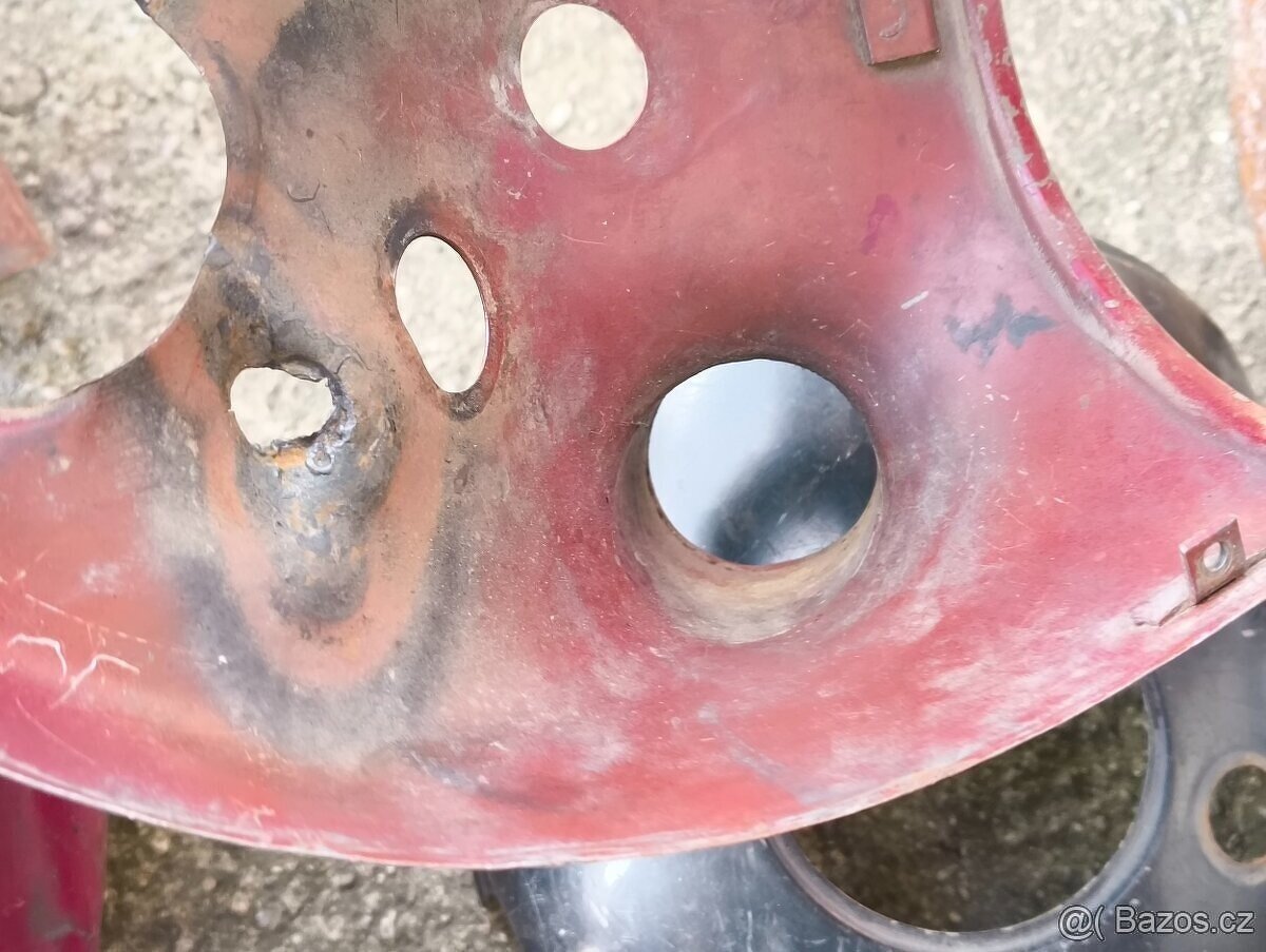 Spodní vrchní díl světla maska Jawa velká kývačka 250 350 - 10