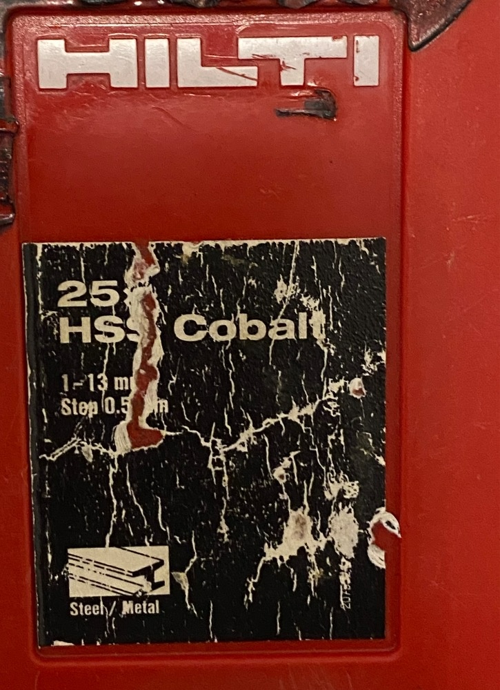 Vrtáky do kovů HILTI Kobalt 24 ks - 10