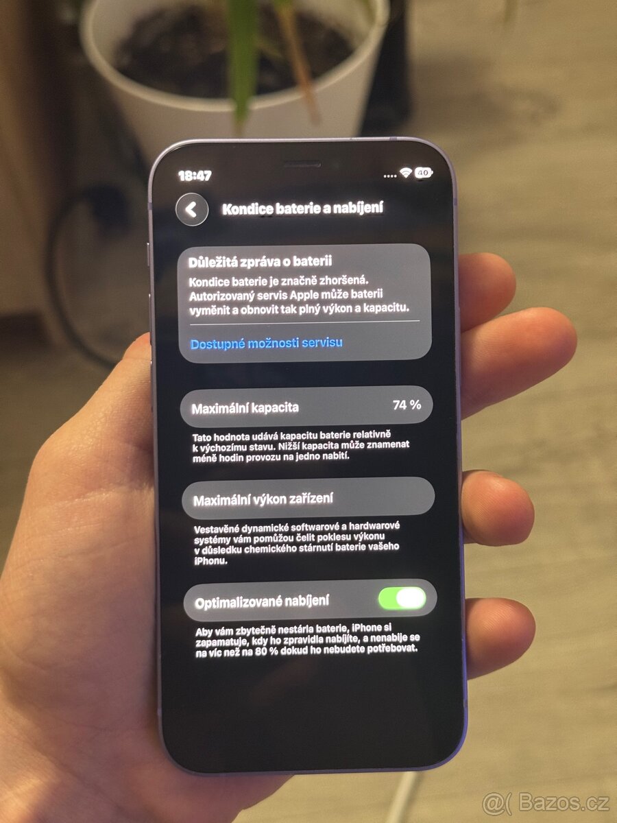 iPhone 12 mini 64 GB – fialový - 10