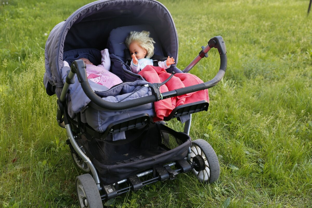Kočárek pro dvojčata - Teutonia - 10