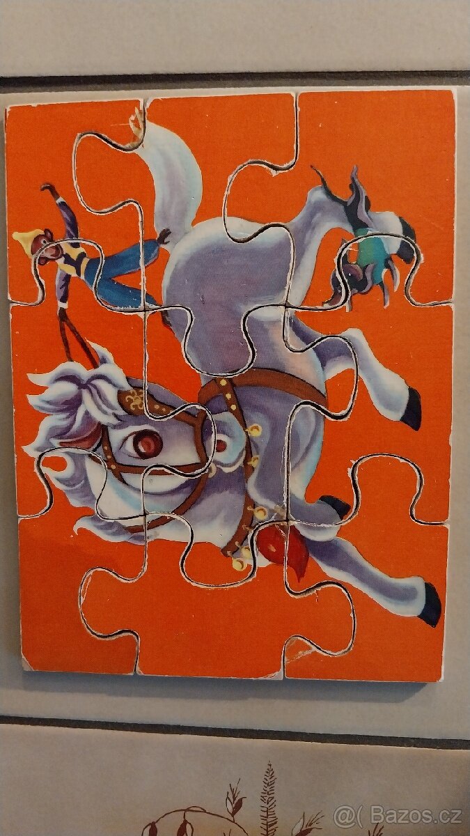 Retro puzzle, foukací harmonika, puzzle záchranáři - 10