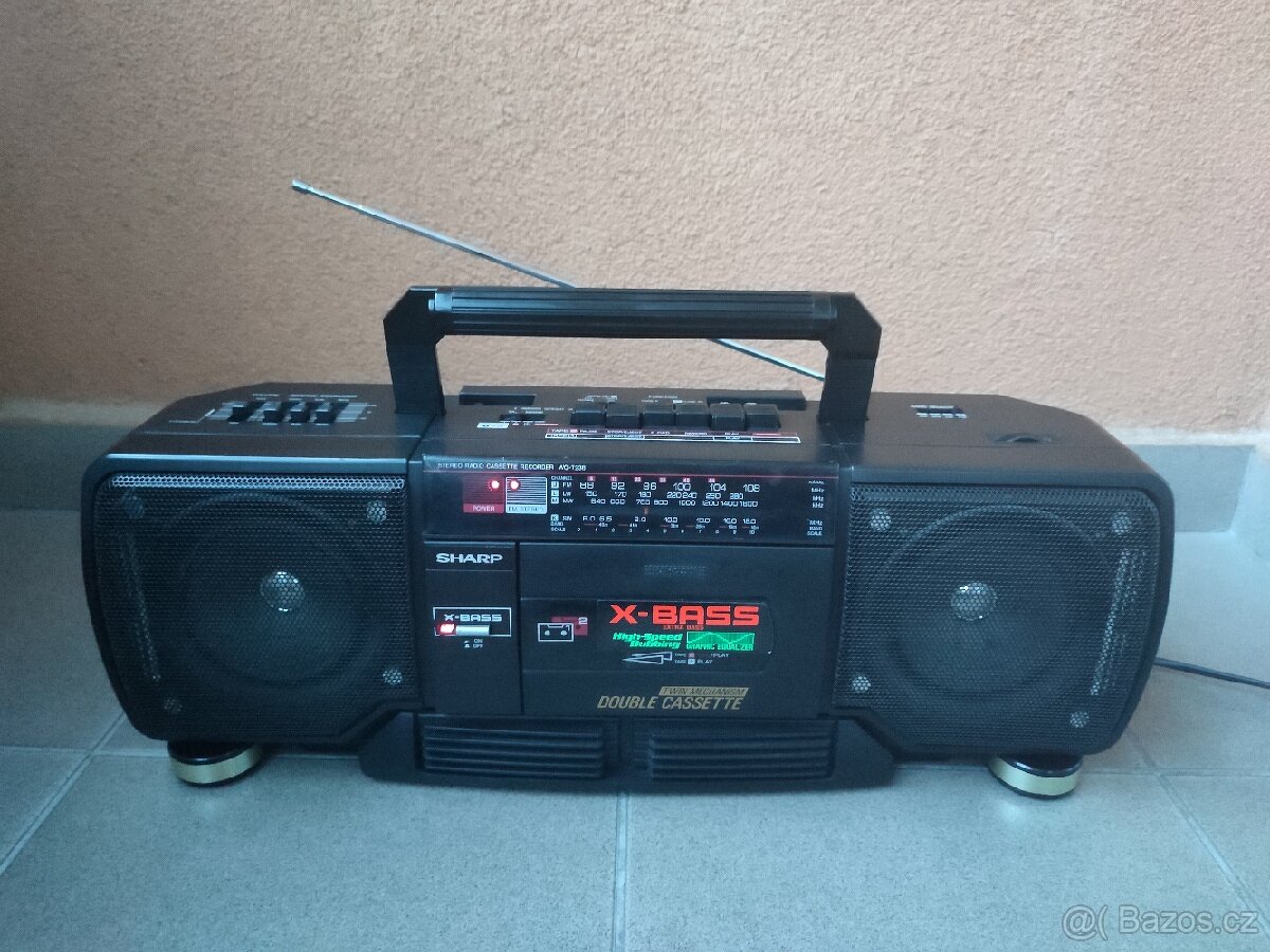 BOOMBOX SHARP WQ-T238H(BK). - 10