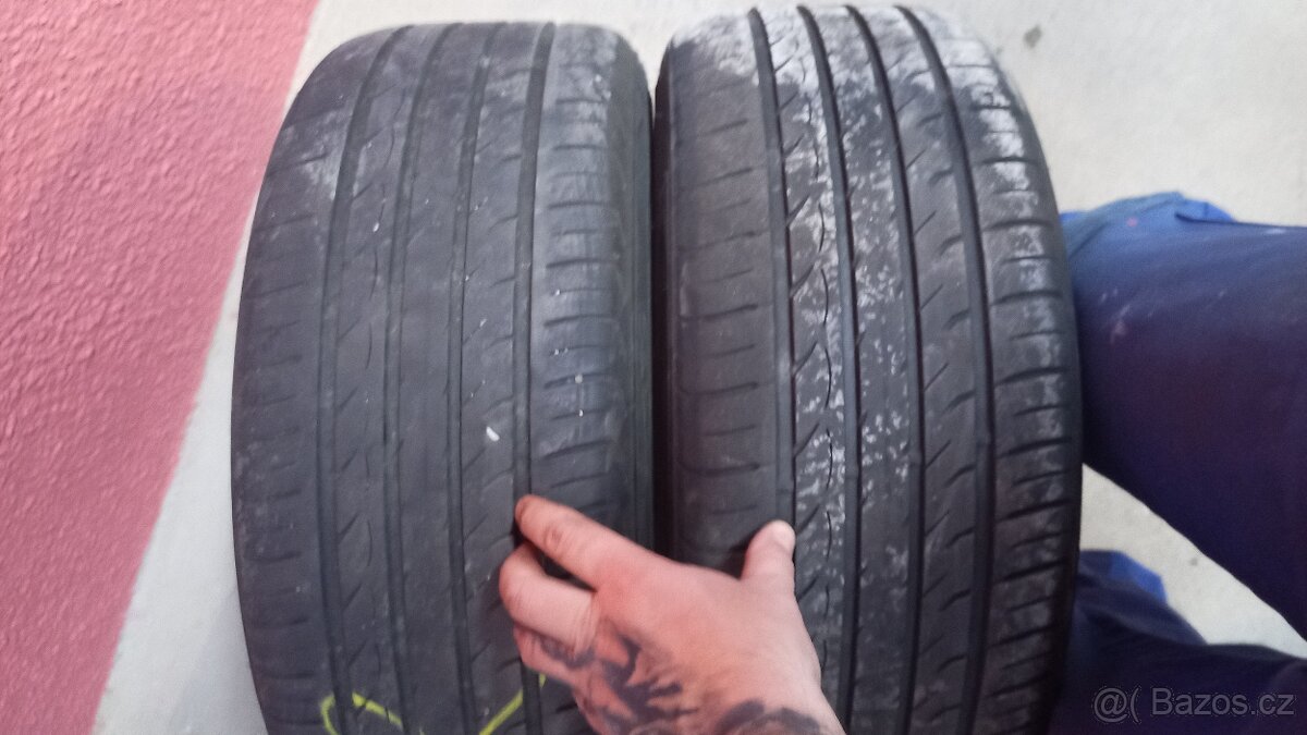 Alu Platin 18" 5x112 letní pneu 225/40 - 10