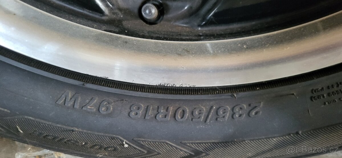 Prodám AL kola 235/50/18,7,5/17 4ks. - 10