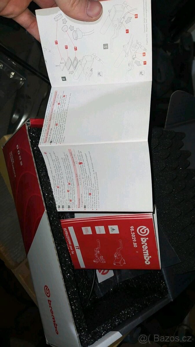 Radiální Brzdová pumpa 16mm BREMBO - 10