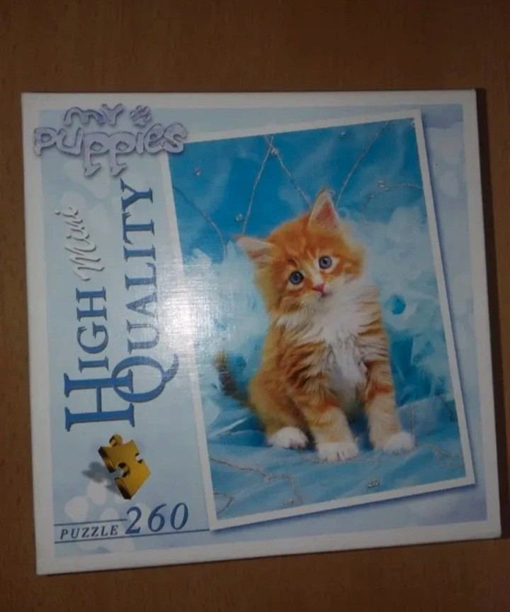 Puzzle koťátko - 10