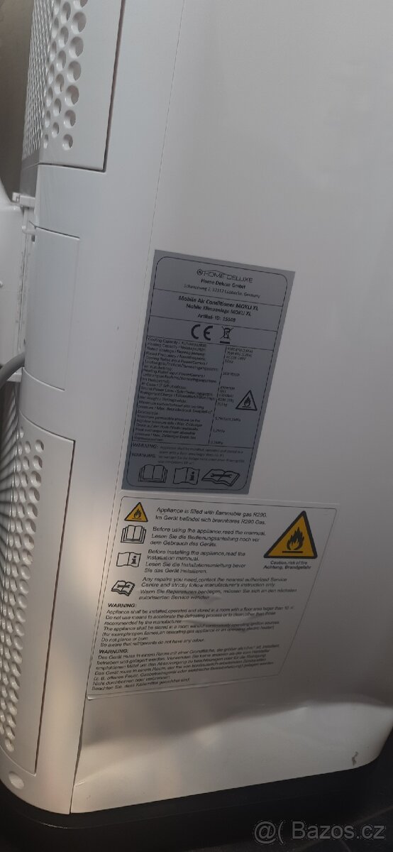 Mobilní klimatizace Home deLuxe 5 v 1 - 10