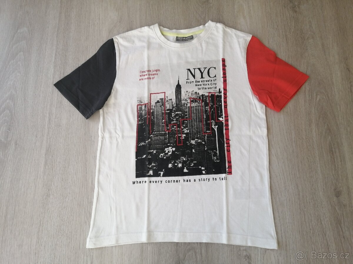 TRIČKO A KOŠILE VE VELIKOSTI 104 - 140 - 10