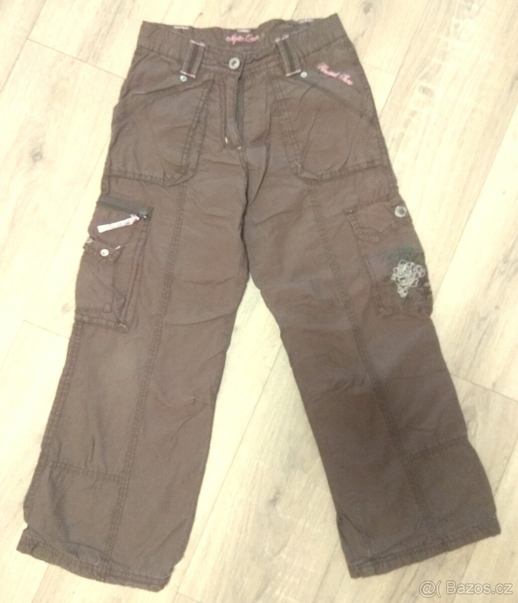 Dívčí zimní kalhoty, vel. 128 pro 7-8 leté - 10