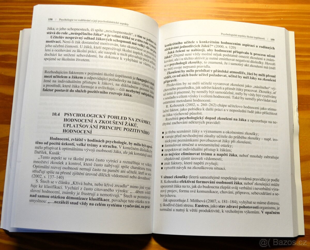 Psychologie pro pedagogy - 3 knihy - 10