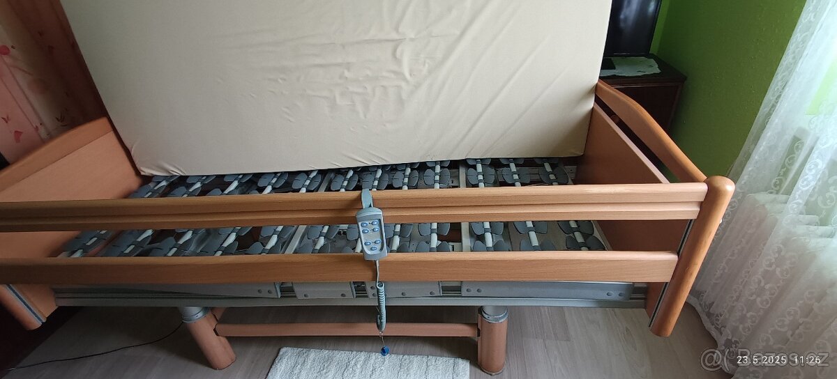 Elektrická polohovací postel Völker - repasovaná, funkční - 10