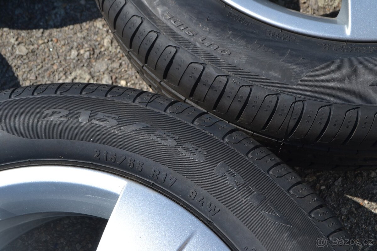Š.Superb III, VW Passat B8- NOVÝ letní Alu komplet 215/55R17 - 10