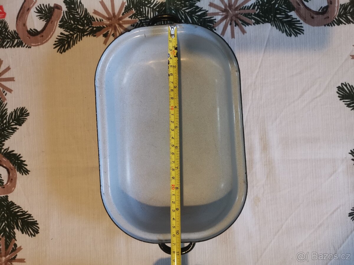 Smaltované pekáče, brutvany - 10