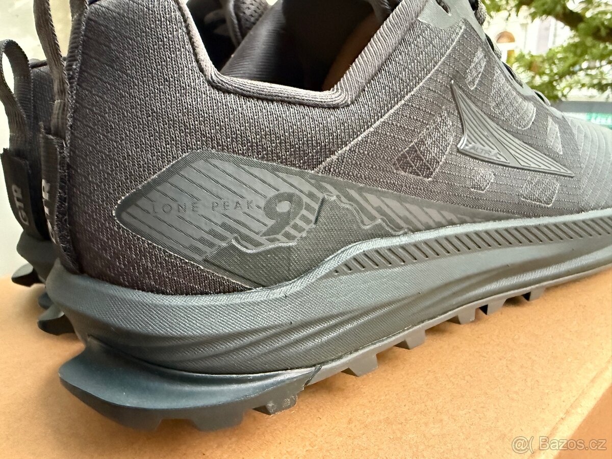 Altra Lone Peak 9 Women’s - dámské černé, nové, 38, 39, 40 - 10