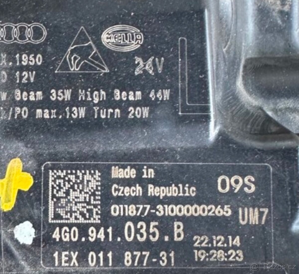 Audi RS6 4G světlo matrix full led - 10