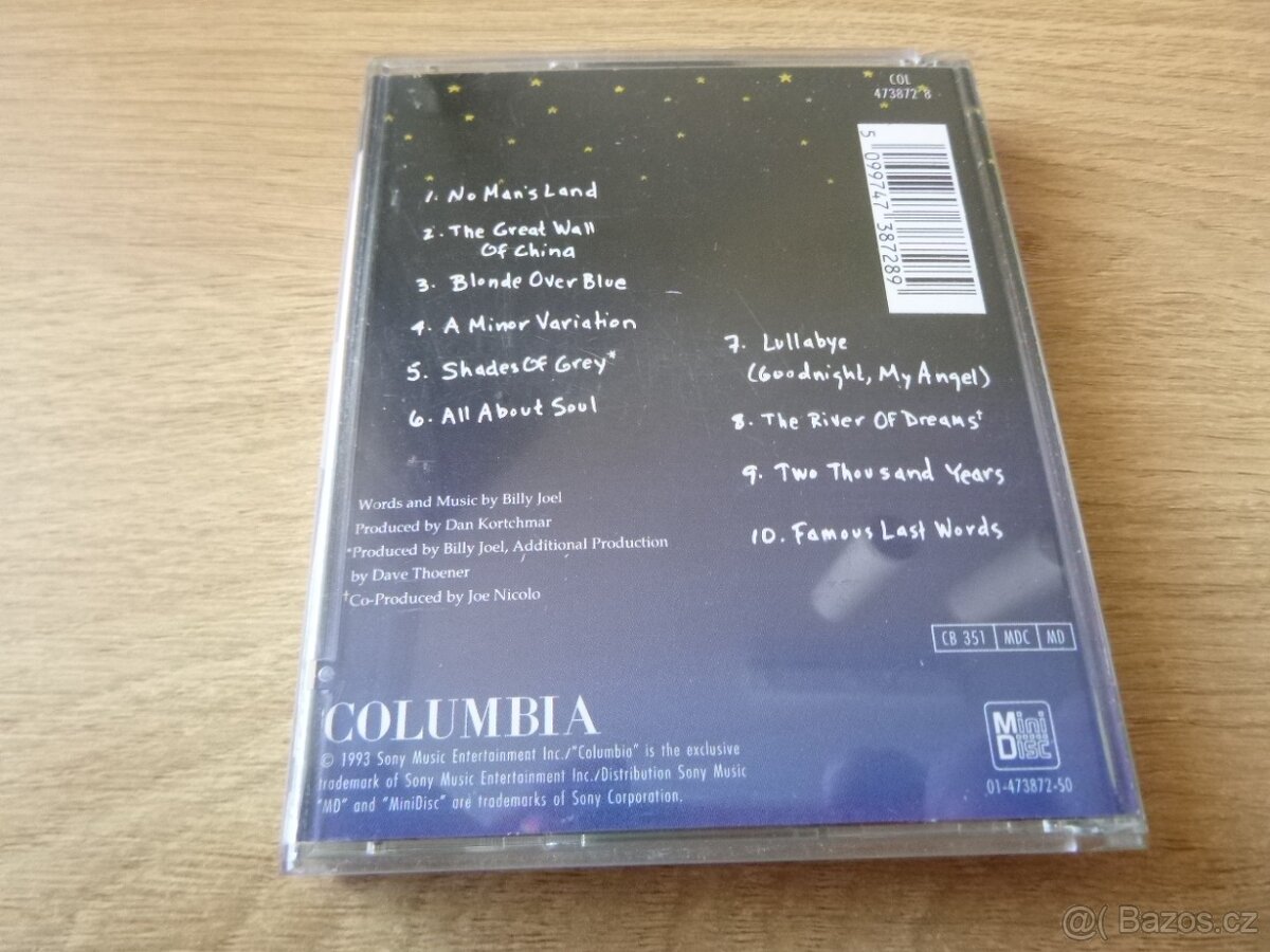 4x ORIGINALNI HUDEBNI MINIDISC - 10