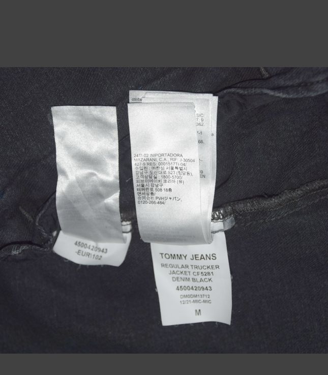 HILFIGER TOMMY Jeans - džíska, bunda ,velikost "M", NOVÁ - 10