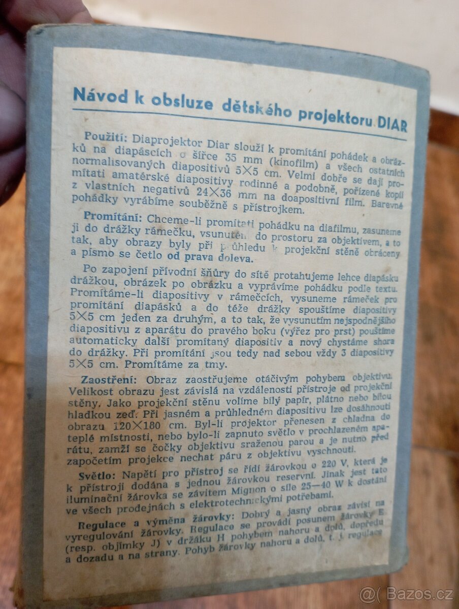 Dětský projektor Diar - 10