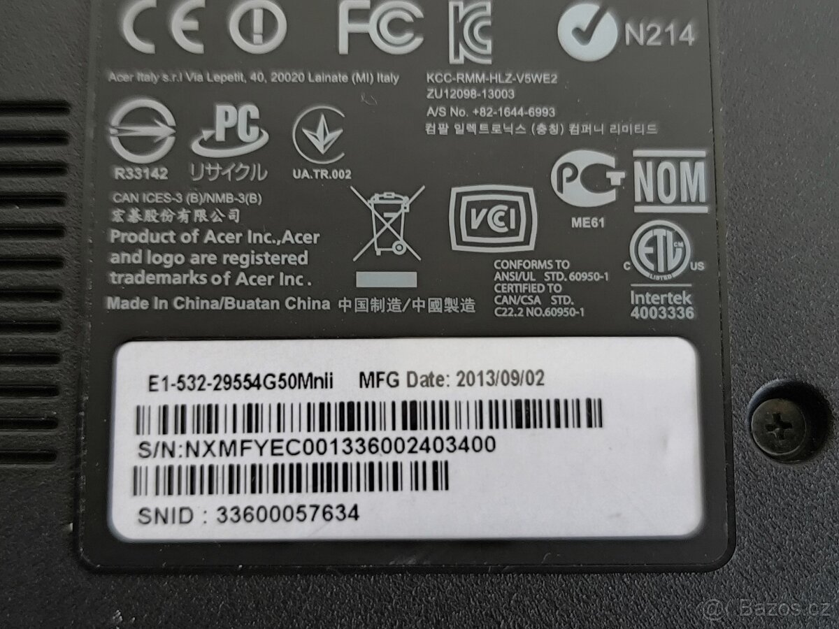 ACER Aspire E1-532 - 10