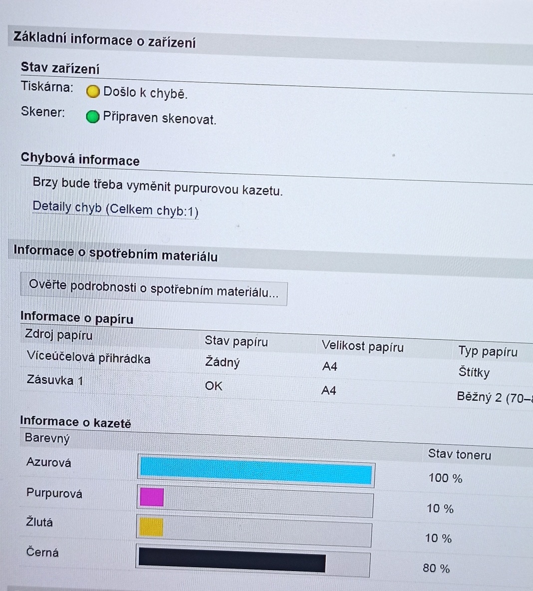 Canon i-SENSYS MF724cdw – barevná laserová multifunkce - 10