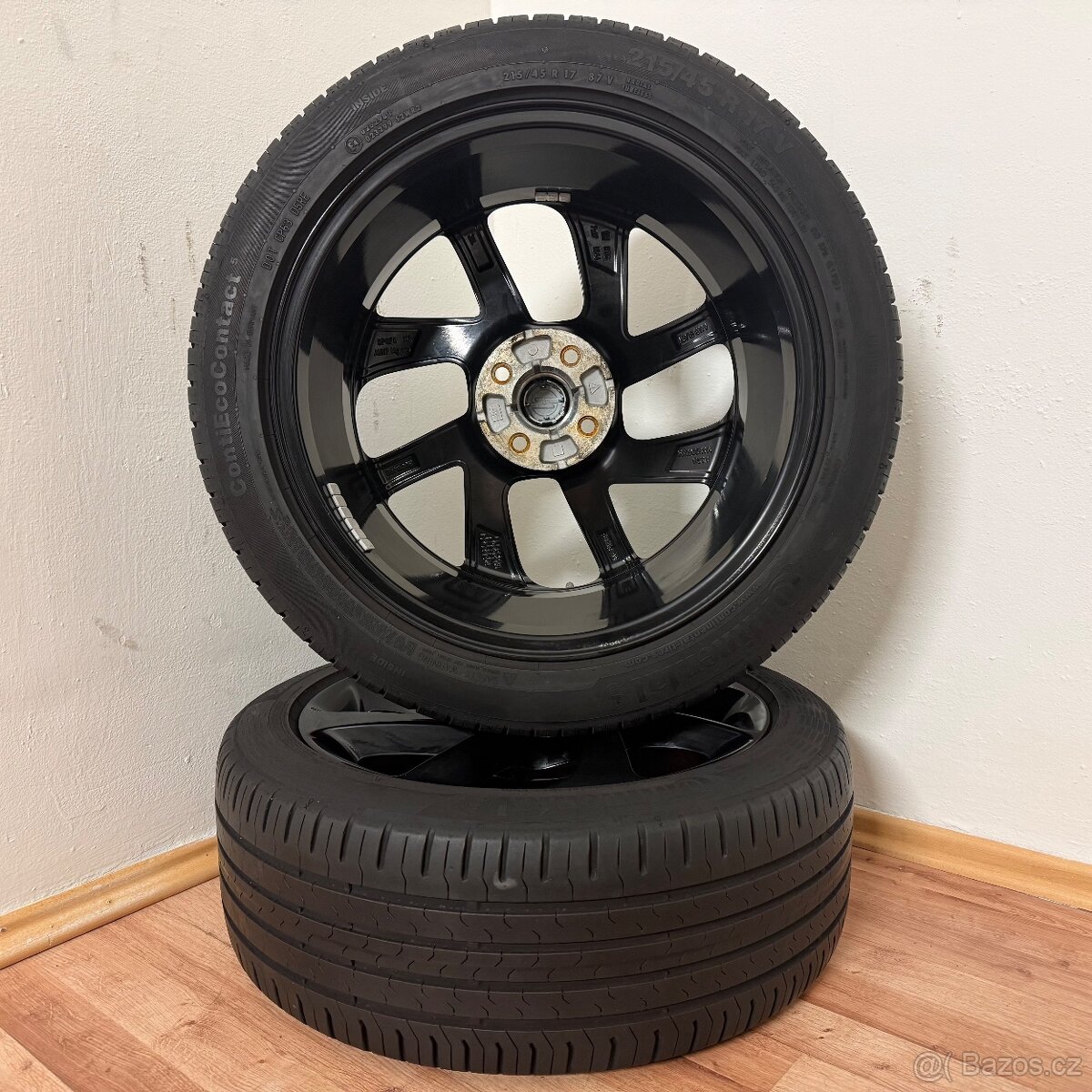 OPEL CORSA E 4x100 R17 ET44+LETNÍ 215/45R17 7/5mm - 10