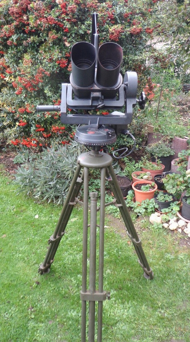 Druhá světová válka, puškohled 10x80 Flak optika cxn, komple - 10