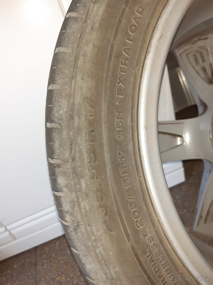 Letní kola 205/55/17 5x114,3 ET48 - 10