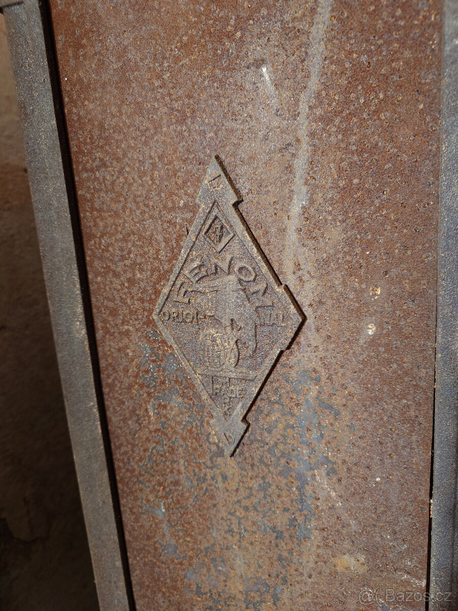 starožitná litinová kamna Fenom - 10