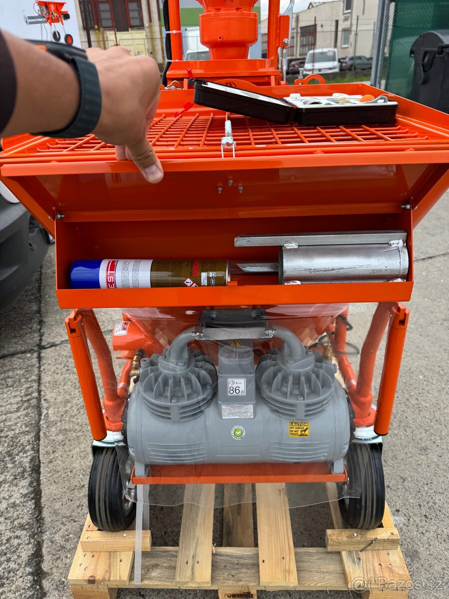 Omítací stroj Powermix 380V záruka 2roky PFT M-TEC Silomat - 10