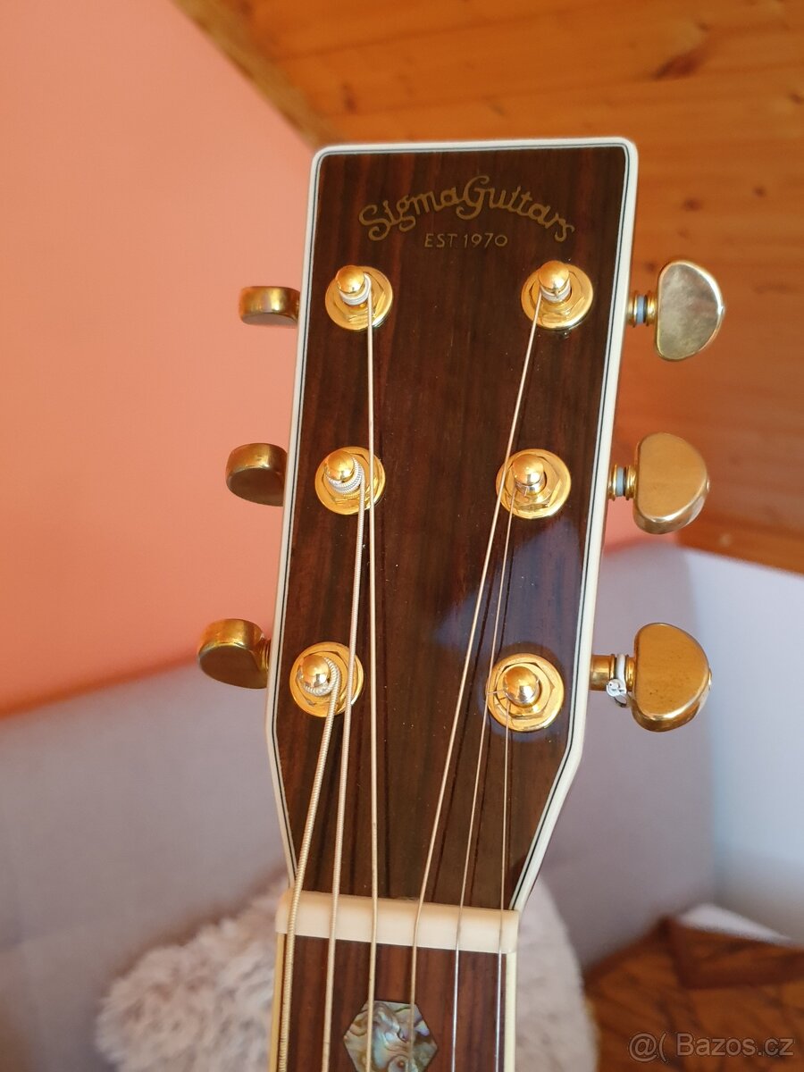 AKUSTICKÁ KYTARA SIGMA DR-41/MARTIN&CO - 10