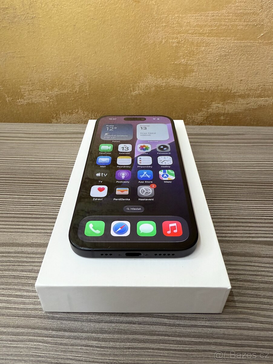 Apple iPhone 15 128GB black, baterie 100% - 10