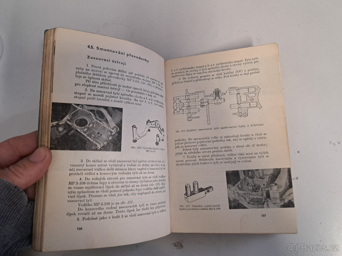 údržba a opravy a vozů škoda 100 , 100L , 110L , 110LS , 110 - 10
