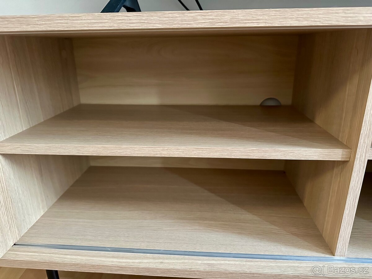 Komoda a TV stolek s posuvnými dvířky - 10