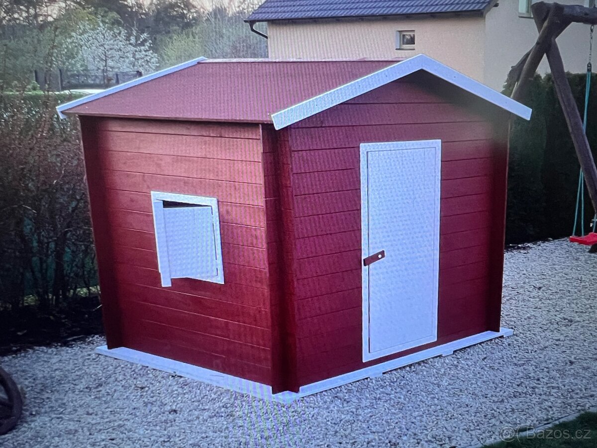 Domeček dřevěný Viktor 2022 4x2 m - 10