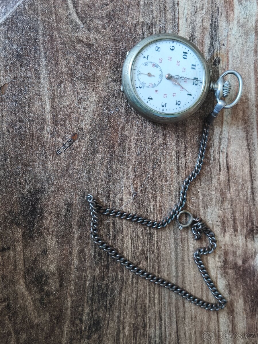 Staré kapesní hodinky. - 10
